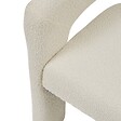 ATMOSPHERA - Fauteuil "Amos" blanc L63xp57xH75cm - vignette