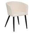 ATMOSPHERA - Fauteuil "Marlo" ivoire L55xp55xH76cm - vignette
