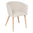 ATMOSPHERA - Fauteuil à dîner "Marlo" hêtre beige - vignette