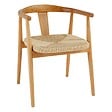 ATMOSPHERA - Fauteuil à dîner "Yamato" hêtre beige - vignette