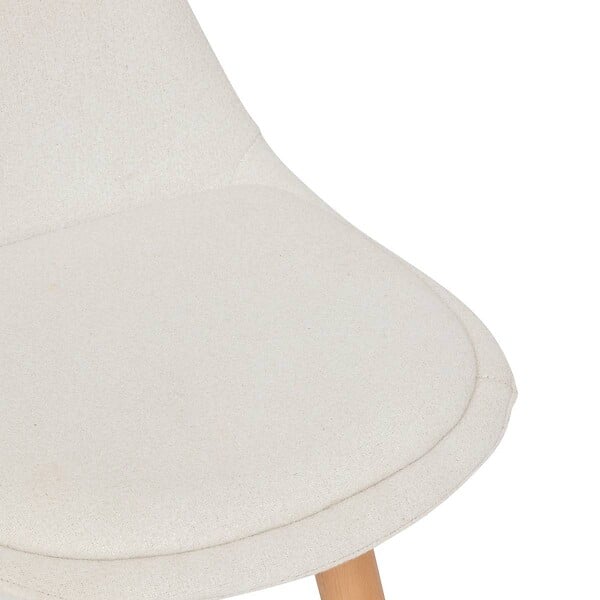 ATMOSPHERA - Tabouret de bar "Maxon" blanc H92,5cm - large