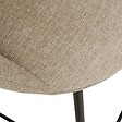 ATMOSPHERA - Lot de 2 Tabouret de bar Amago beige 54x52cm - vignette