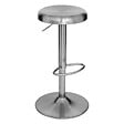 ATMOSPHERA - Lot de 2 tabourets de bar Ilsa argent - vignette
