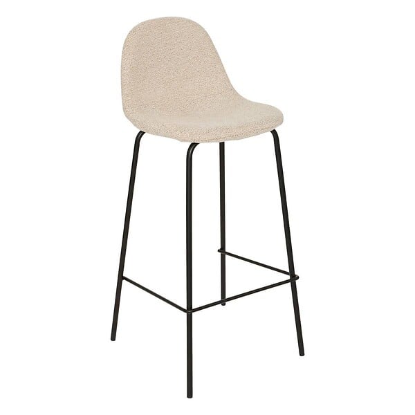 ATMOSPHERA - Lot de 2 Tabouret de bar Vladi blanc 43,5x41,5cm - large