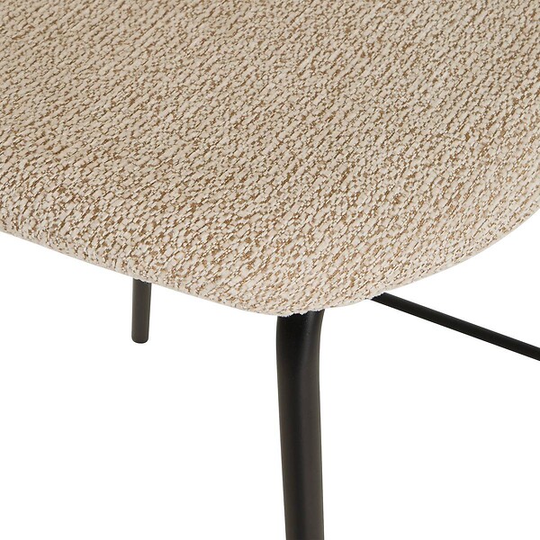 ATMOSPHERA - Lot de 2 Tabouret de bar Vladi blanc 43,5x41,5cm - large