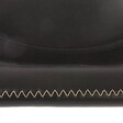 ATMOSPHERA - Lot de 2 chaises de bar "Lois" effet cuir noir - vignette