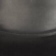 ATMOSPHERA - Lot de 2 chaises de bar "Lois" effet cuir noir - vignette