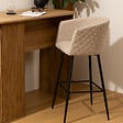 ATMOSPHERA - Fauteuil de bar Marlo beige - vignette