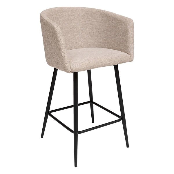 ATMOSPHERA - Fauteuil de bar Marlo beige - large