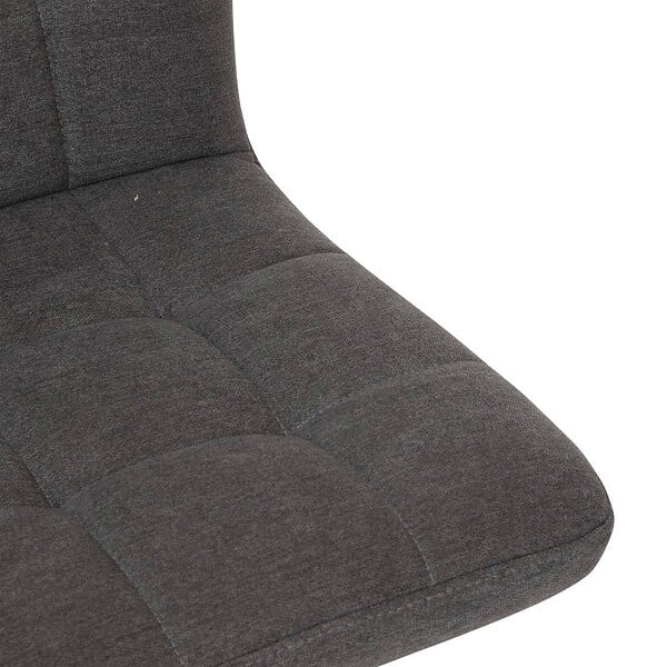 ATMOSPHERA - Lot de 2 tabourets de bar "Delek" gris 104x52x45cm - large