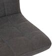 ATMOSPHERA - Lot de 2 tabourets de bar "Delek" gris 104x52x45cm - vignette