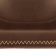 ATMOSPHERA - Lot de 2 chaises de bar "Lois" effet cuir marron cognac - vignette