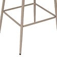 ATMOSPHERA - Tabouret de bar "Kamili" beige H108,5cm - vignette