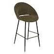 ATMOSPHERA - Lot de 2 Tabouret de bar Amago vert cèdre 54x52cm - vignette