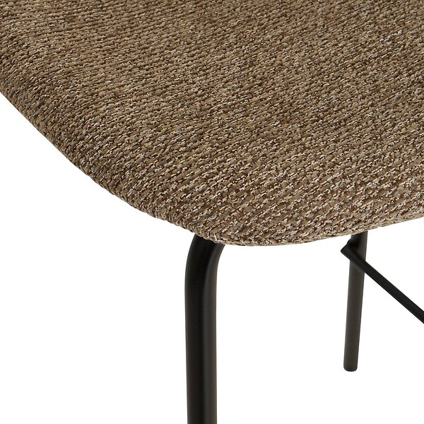 ATMOSPHERA - Lot de 2 Tabouret de bar Vladi beige 43,5x41,5cm - large