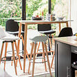 ATMOSPHERA - Tabouret de bar "Maxon" 92,5cm - vignette