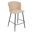 ATMOSPHERA - Tabouret de bar Jasny beige 52,5x48cm - vignette
