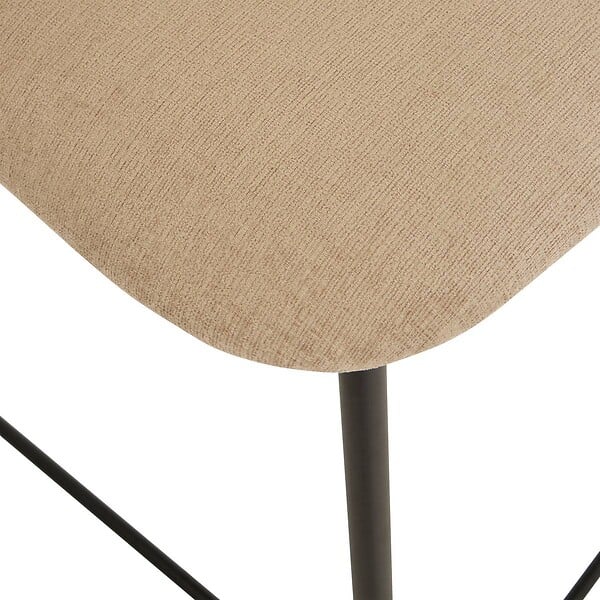 ATMOSPHERA - Tabouret de bar Jasny beige 52,5x48cm - large