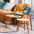 ATMOSPHERA - Tables gigognes "Mileo" L34/46/60cm - vignette