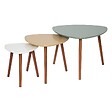 ATMOSPHERA - Tables gigognes "Mileo" L34/46/60cm - vignette