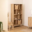 5 FIVE SIMPLY SMART - Lot de 2 tables gigognes Abana bois clair - vignette