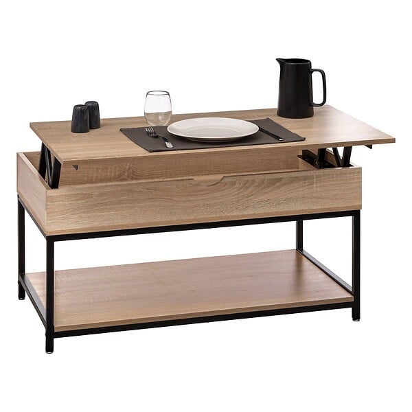 5 FIVE SIMPLY SMART - Table basse relevable Aliaj - large