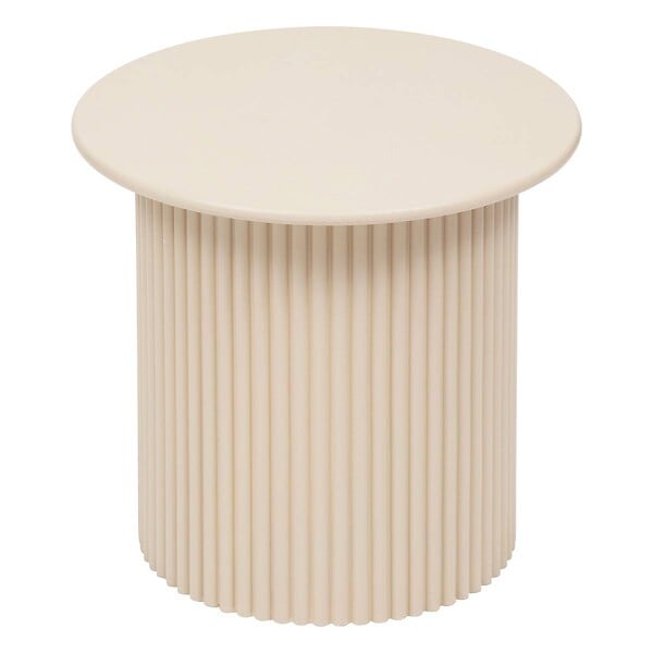 ATMOSPHERA - Lot de 2 tables gigognes "Eino" beige 40x40x38cm - large