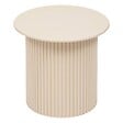 ATMOSPHERA - Lot de 2 tables gigognes "Eino" beige 40x40x38cm - vignette