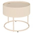 ATMOSPHERA - Table basse Juna beige 45x45x40,5cm - vignette