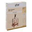 5 FIVE SIMPLY SMART - Table d'appoint Come bois et effet marbre - vignette