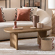 ATMOSPHERA - Table basse Lousada bois naturel 110x60cm - vignette