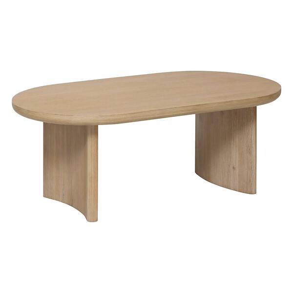 ATMOSPHERA - Table basse Lousada bois naturel 110x60cm - large