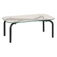 ATMOSPHERA - Table basse Hecate noir 110x60cm - vignette