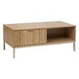 5 FIVE SIMPLY SMART - Table basse "Tasso" effet bois naturel 100x40cm - vignette
