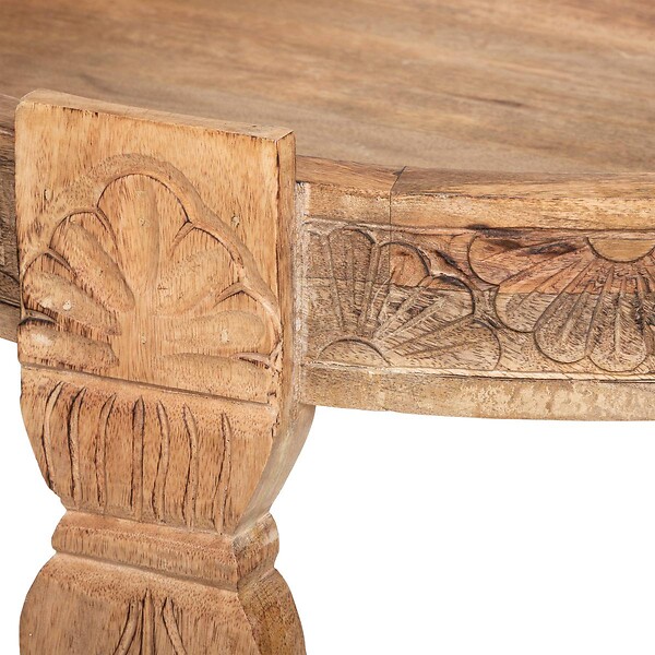 ATMOSPHERA - Table d'appoint "Gypsy" manguier D75cm - large