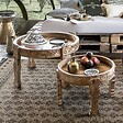 ATMOSPHERA - Table d'appoint "Gypsy" manguier D75cm - vignette