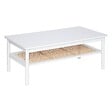 ATMOSPHERA - Table basse "Cabras" 110x60cm blanc - vignette