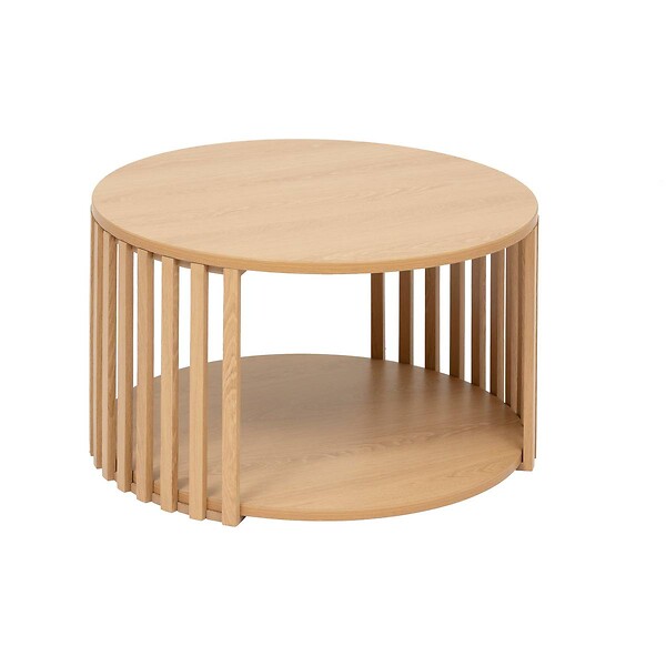 5 FIVE SIMPLY SMART - Table basse Slat 60x60x35cm - large