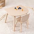 ATMOSPHERA - Table enfant Douceur beige D60cm - vignette