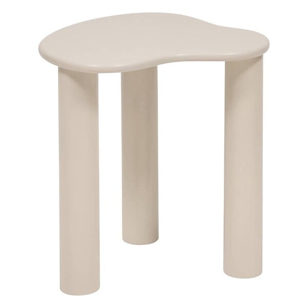 ATMOSPHERA - Lot de 2 tables d'appoint Olao ivoire 45x45cm - large