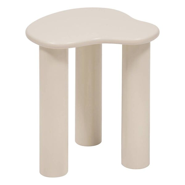 ATMOSPHERA - Lot de 2 tables d'appoint Olao ivoire 45x45cm - large