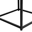 ATMOSPHERA - Lot de 2 tables basses Jones effet marbre noir L37/33cm - vignette