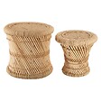 ATMOSPHERA - Lot de 2 tables gigognes "Ilyan" bambou D30/37cm - vignette