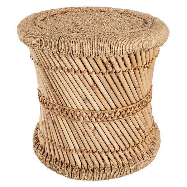 ATMOSPHERA - Lot de 2 tables gigognes "Ilyan" bambou D30/37cm - large