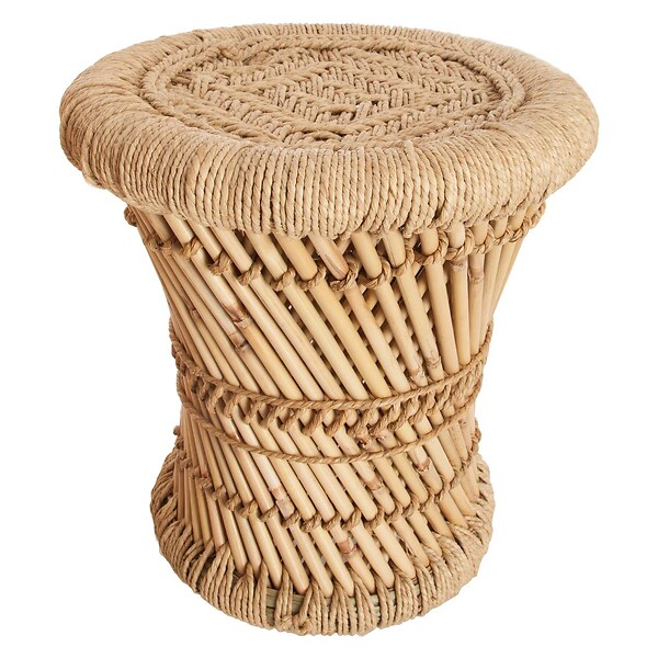 ATMOSPHERA - Lot de 2 tables gigognes "Ilyan" bambou D30/37cm - large
