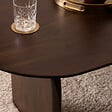 ATMOSPHERA - Table basse "Isana" 120x60cm marron - vignette
