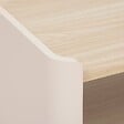 5 FIVE SIMPLY SMART - Table basse Roundy blanc ivoire et bois - vignette