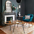 ATMOSPHERA - Table d'appoint "Neile" 96x65cm - vignette