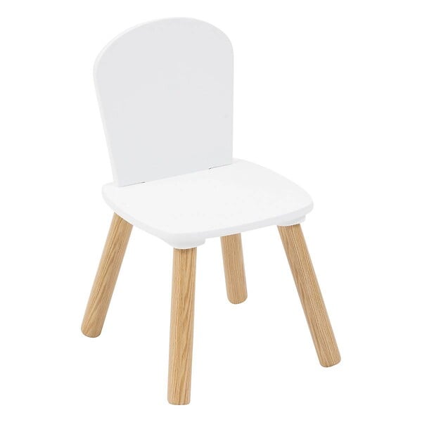 ATMOSPHERA - Ensemble table et 2 chaises enfant "Alex" blanc 3 pièces - large