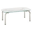 ATMOSPHERA - Table basse Hecate argent 110x60cm - vignette